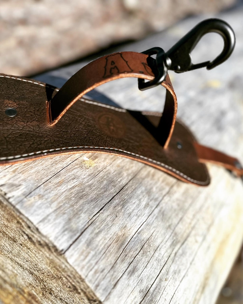 Custom Leather Duck Strap / Lanyard