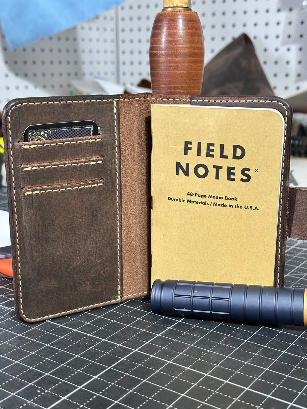 Leather Field Notebook Cover – 4x6