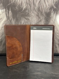 Custom Leather Notebook Cover