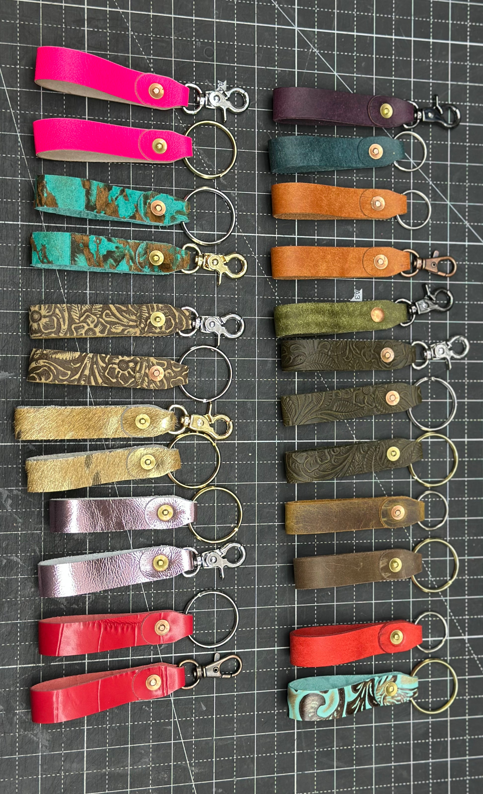 Handmade Leather Keychain