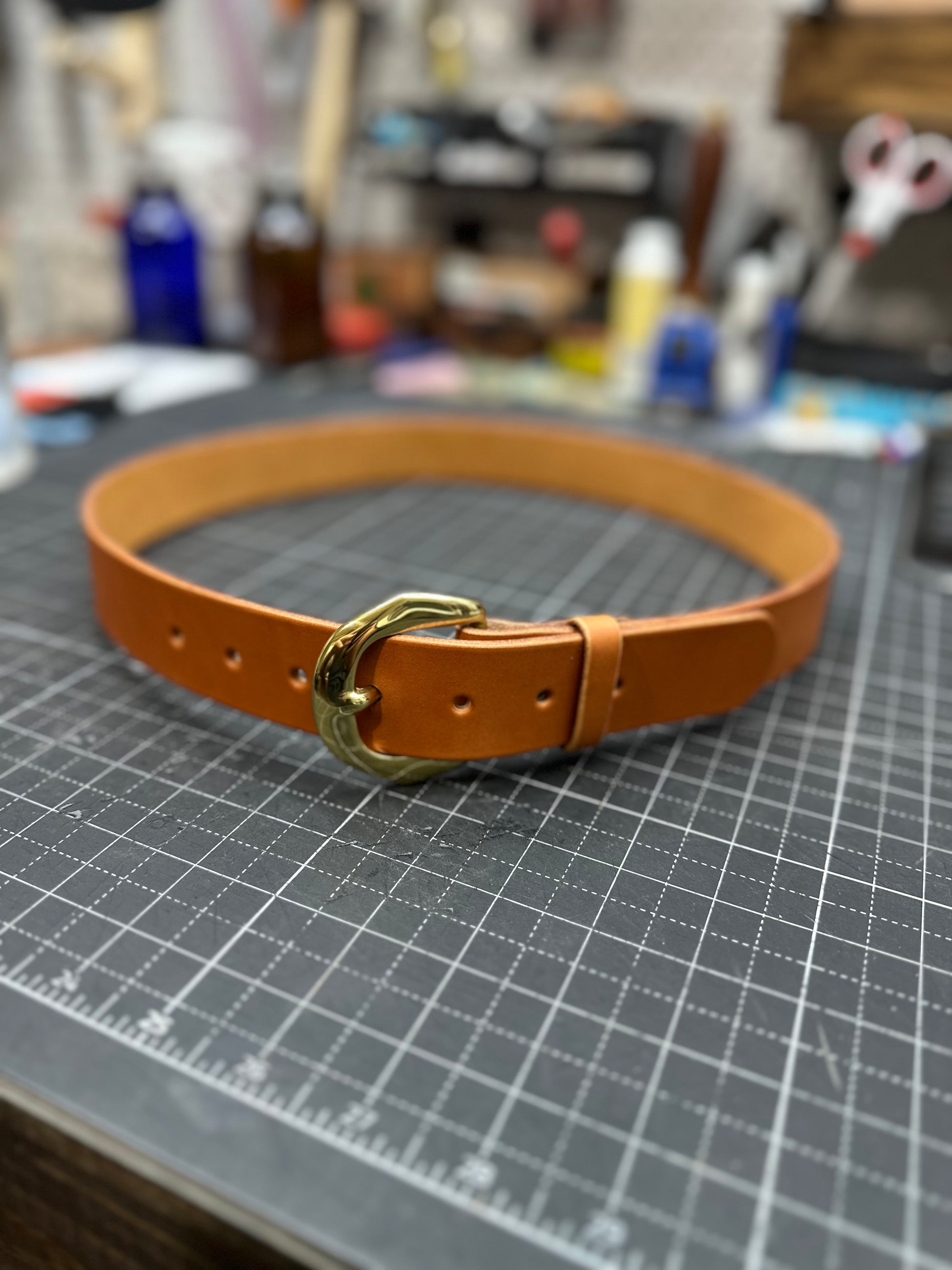 Custom Leather Belt