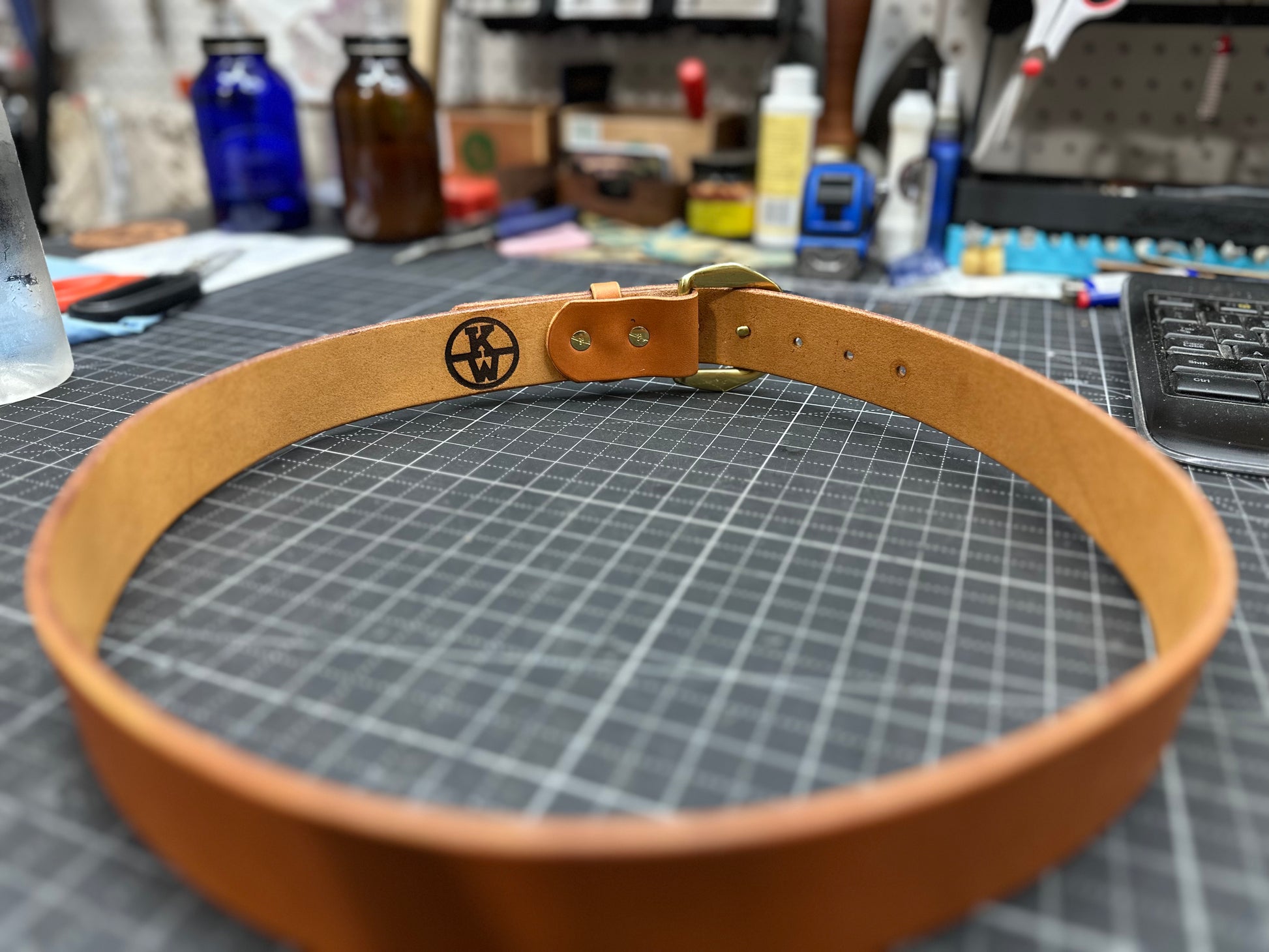 Custom Leather Belt