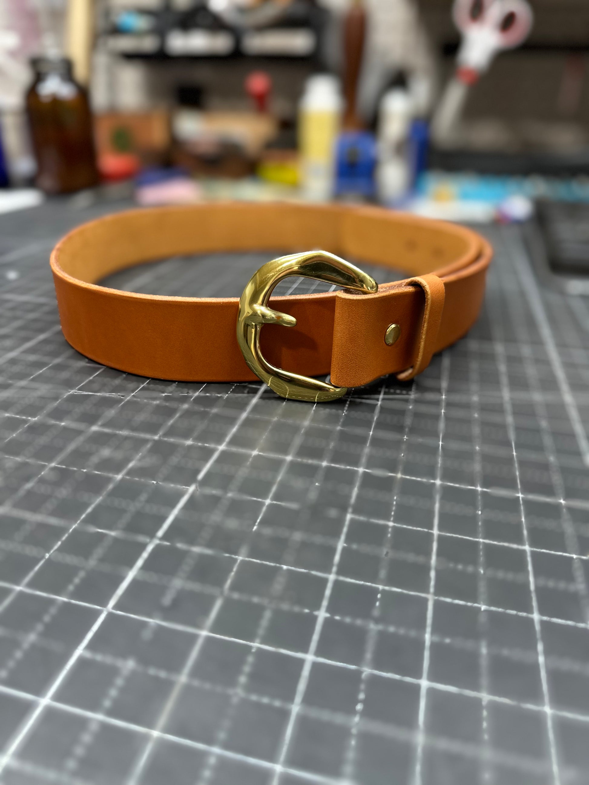 Custom Leather Belt