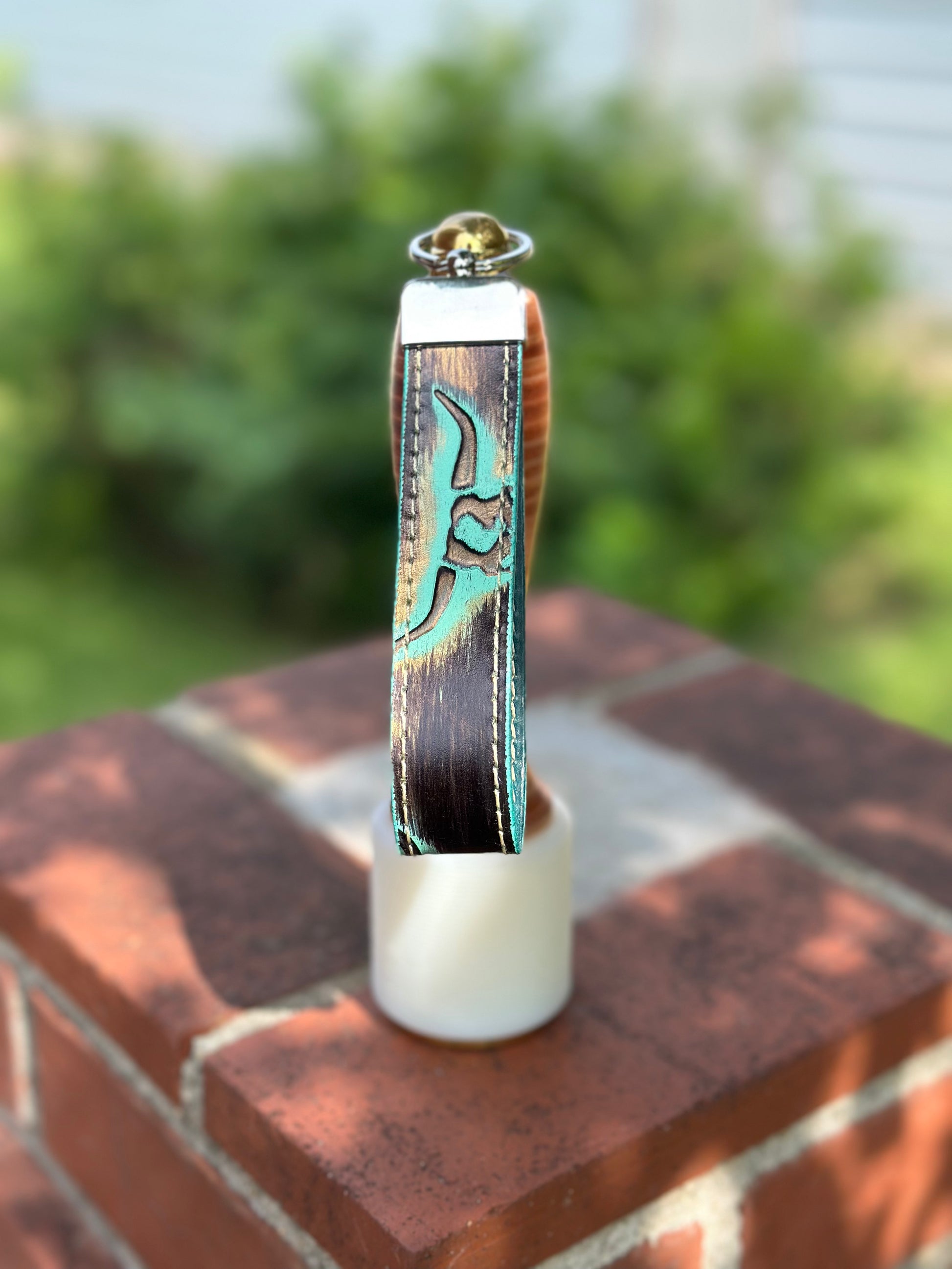 Handmade Leather Keychain