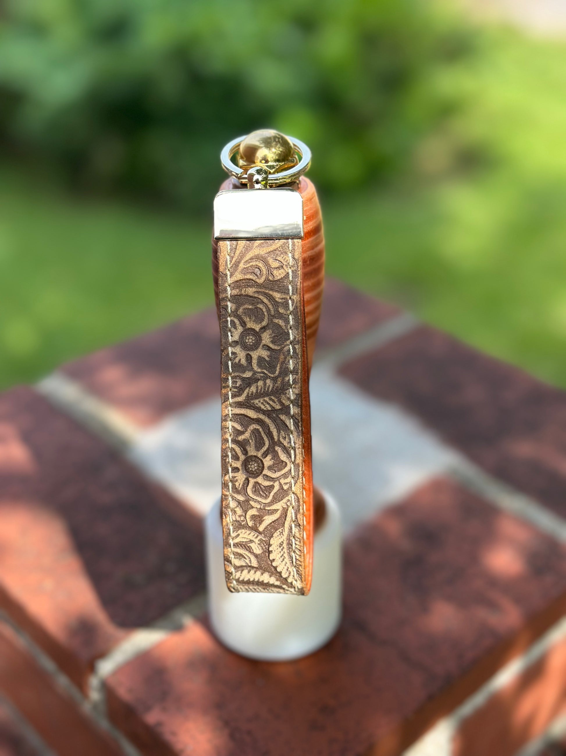 Handmade Leather Keychain