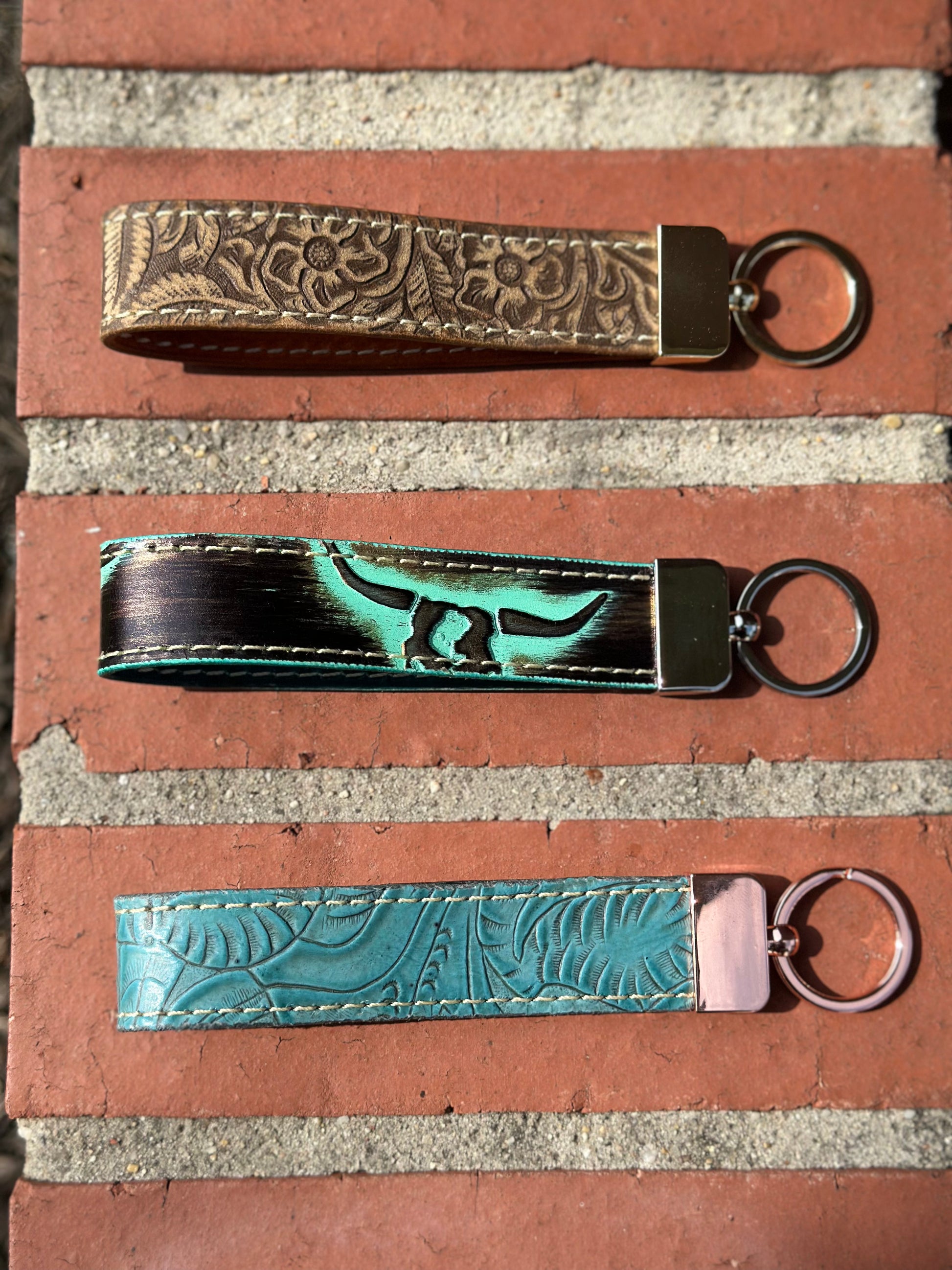 Handmade Leather Keychain