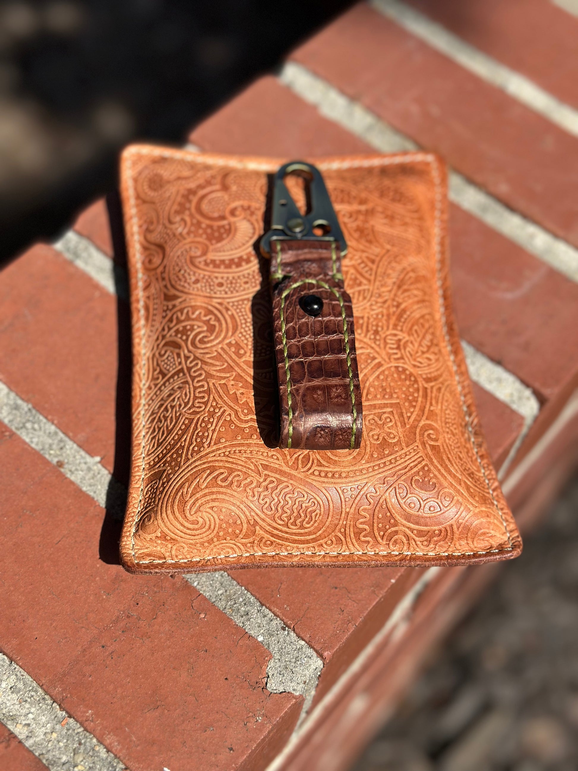 Handmade Leather Keychain