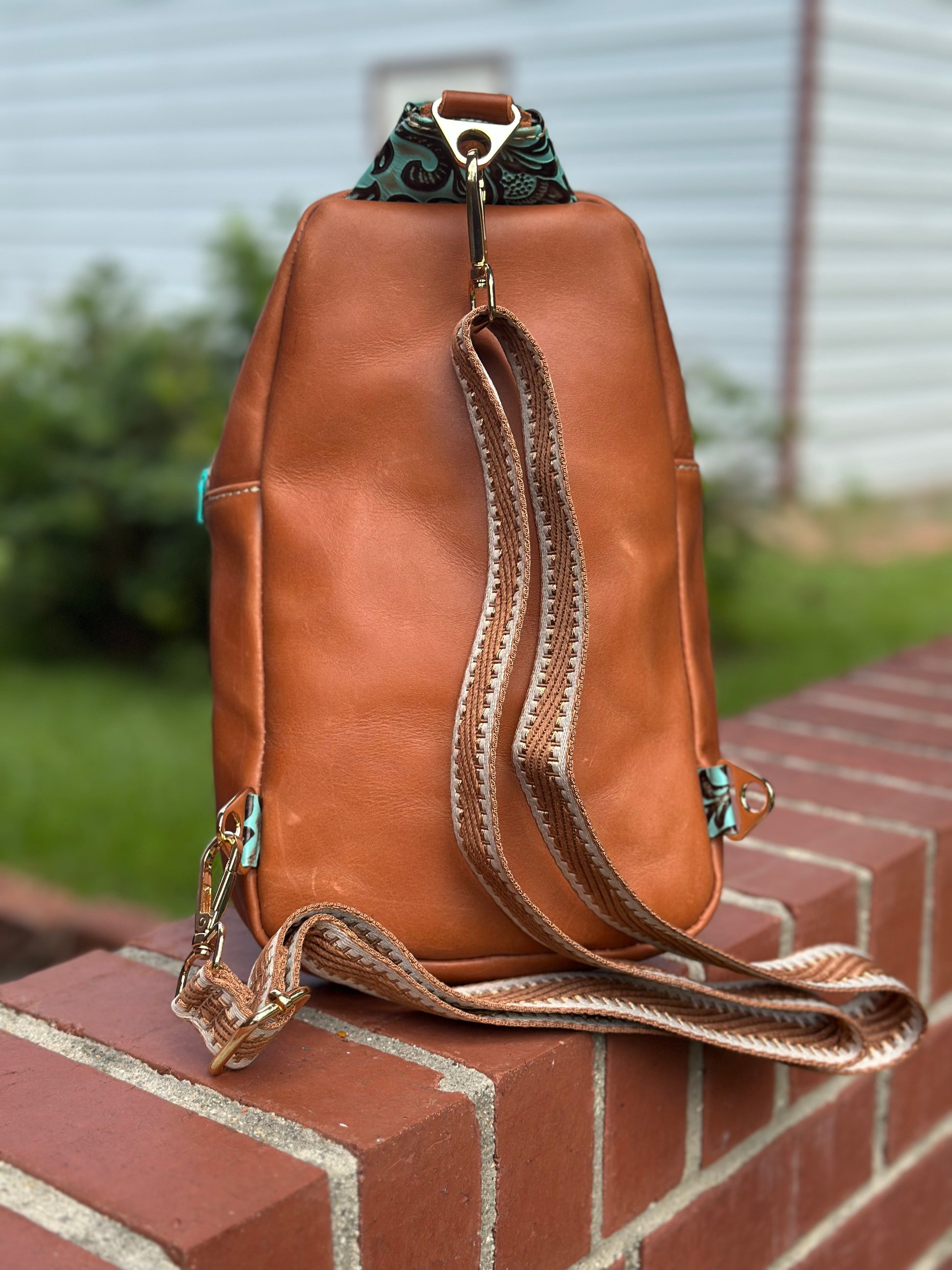 Leather Sling Bag