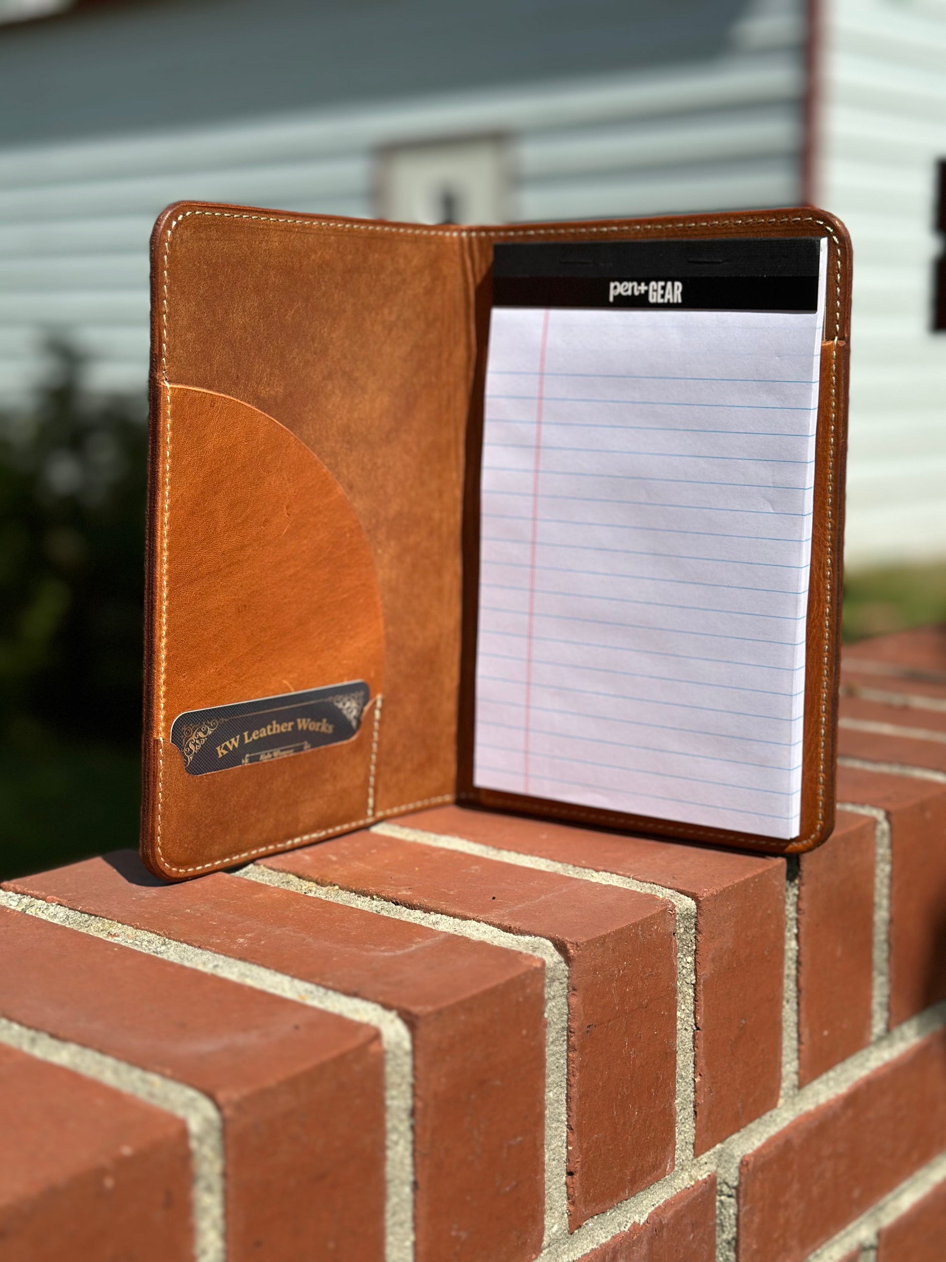 Custom Leather Notebook Cover