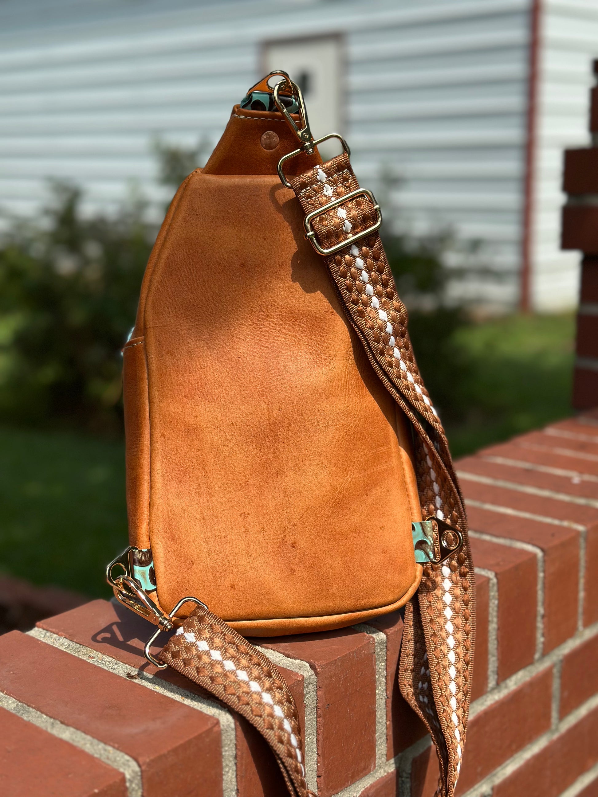 Leather Sling Bag