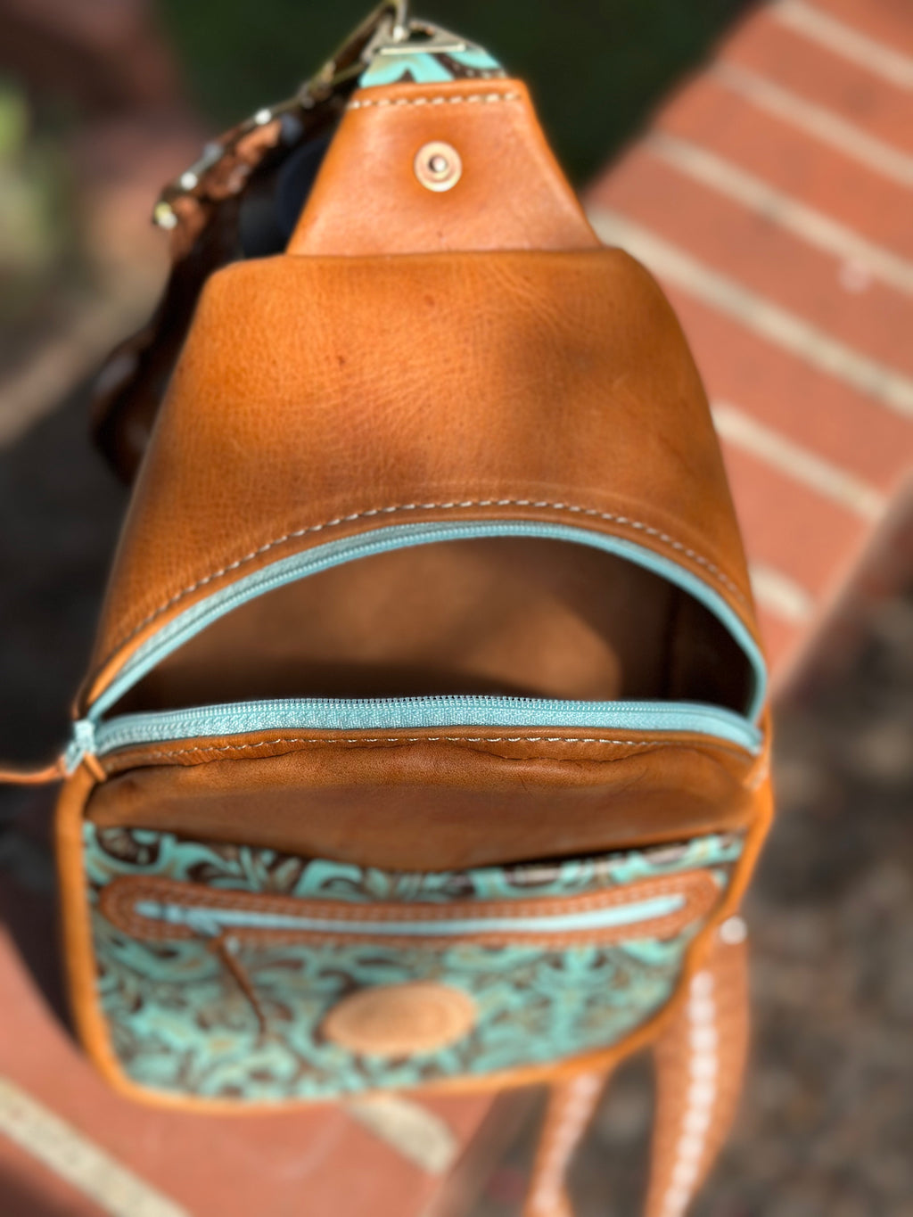 Leather Sling Bag