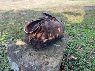 Custom Leather Weekend Bag / Duffle