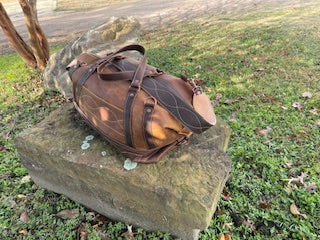 Custom Leather Weekend Bag / Duffle