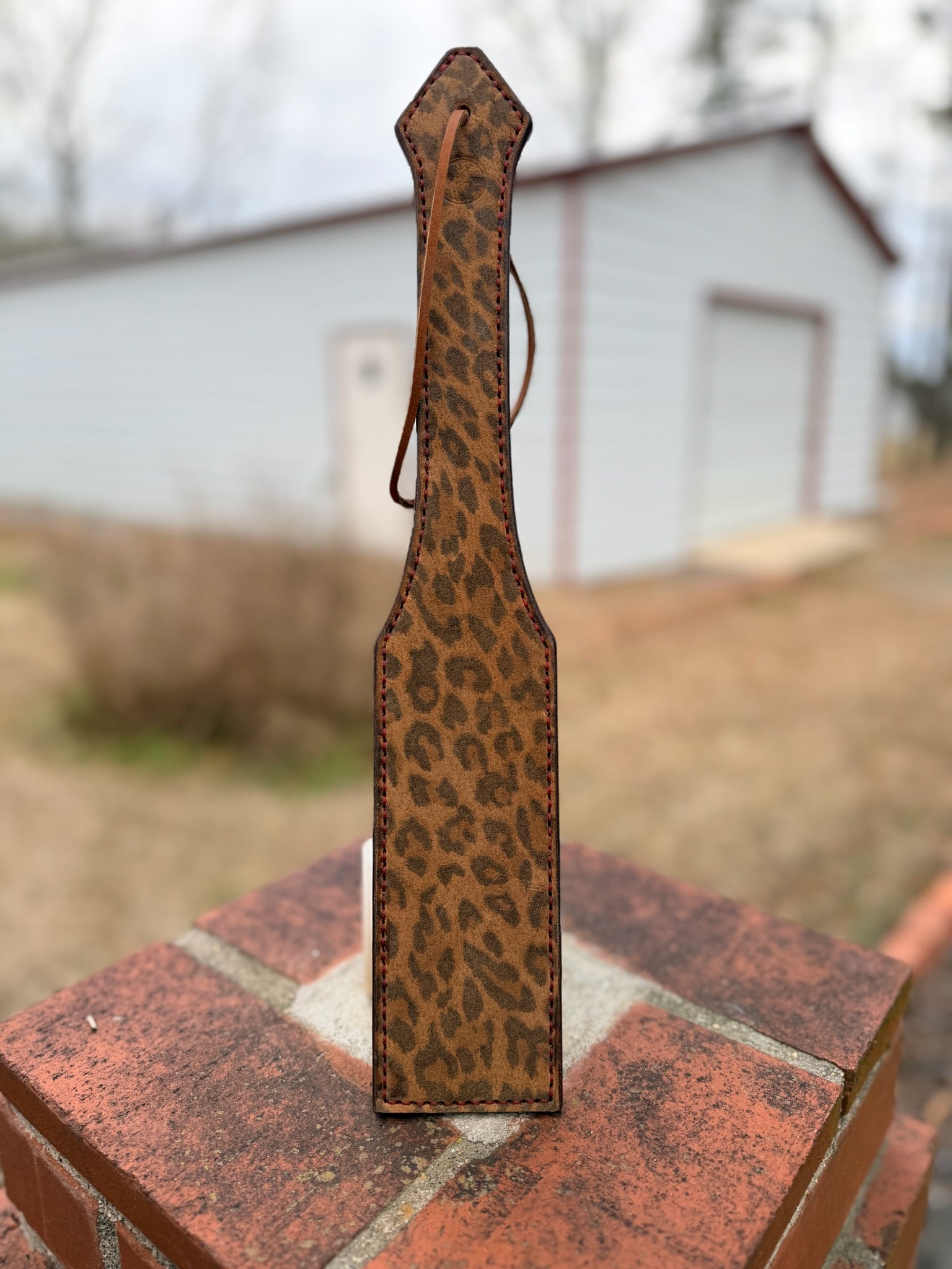 Handmade Leather Paddle