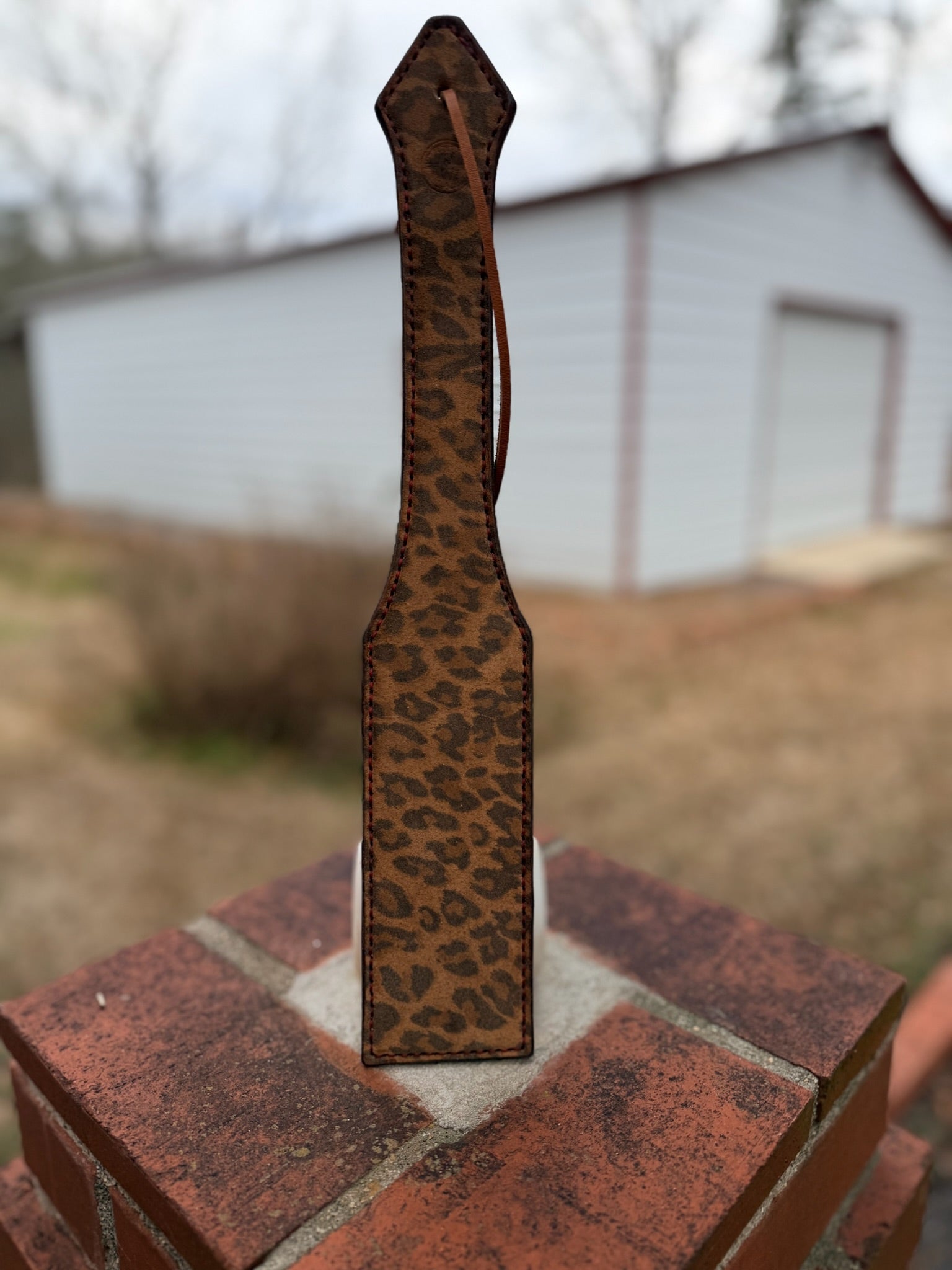 Handmade Leather Paddle