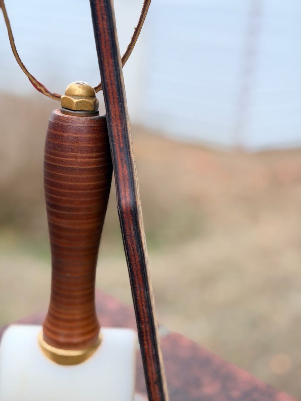 Handmade Leather Paddle