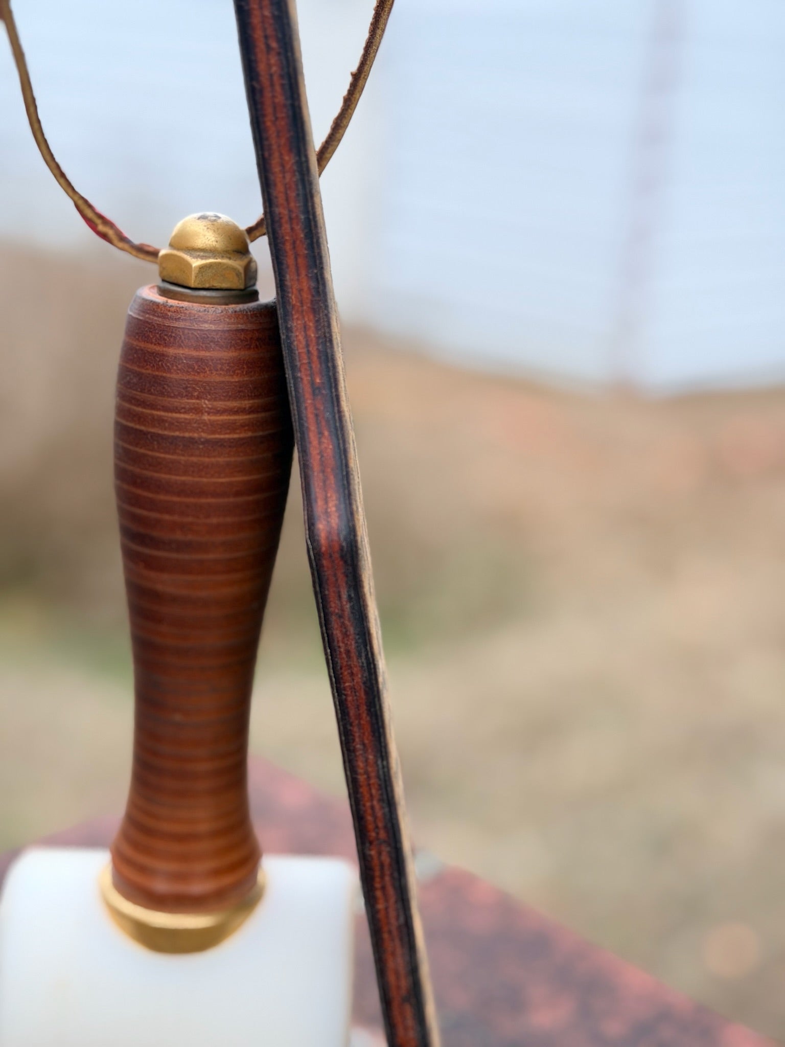 Handmade Leather Paddle