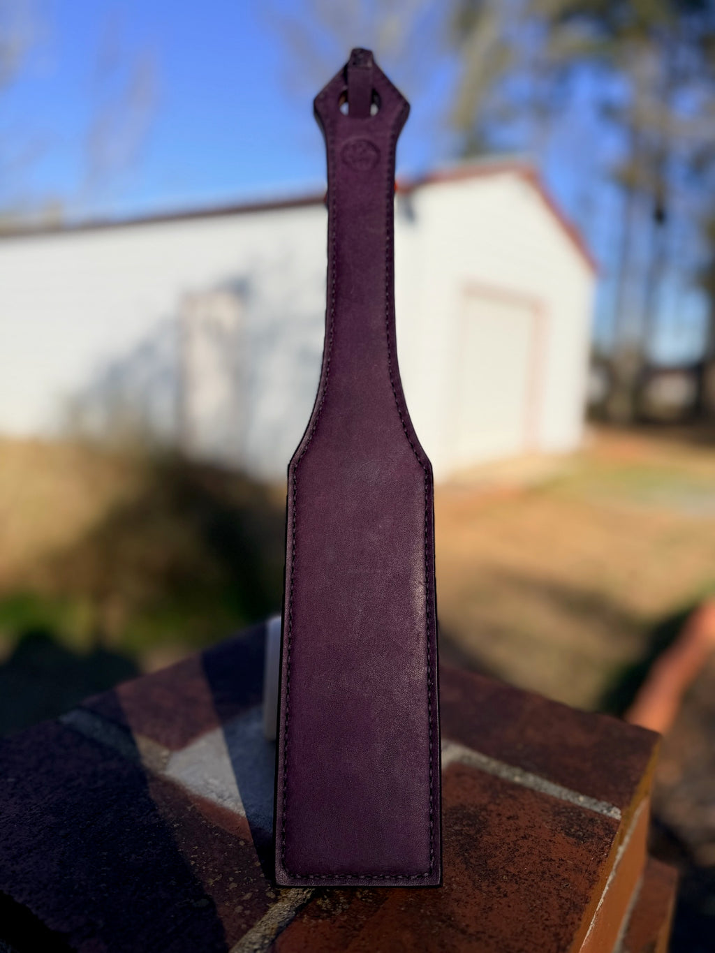 Handmade Leather Paddle