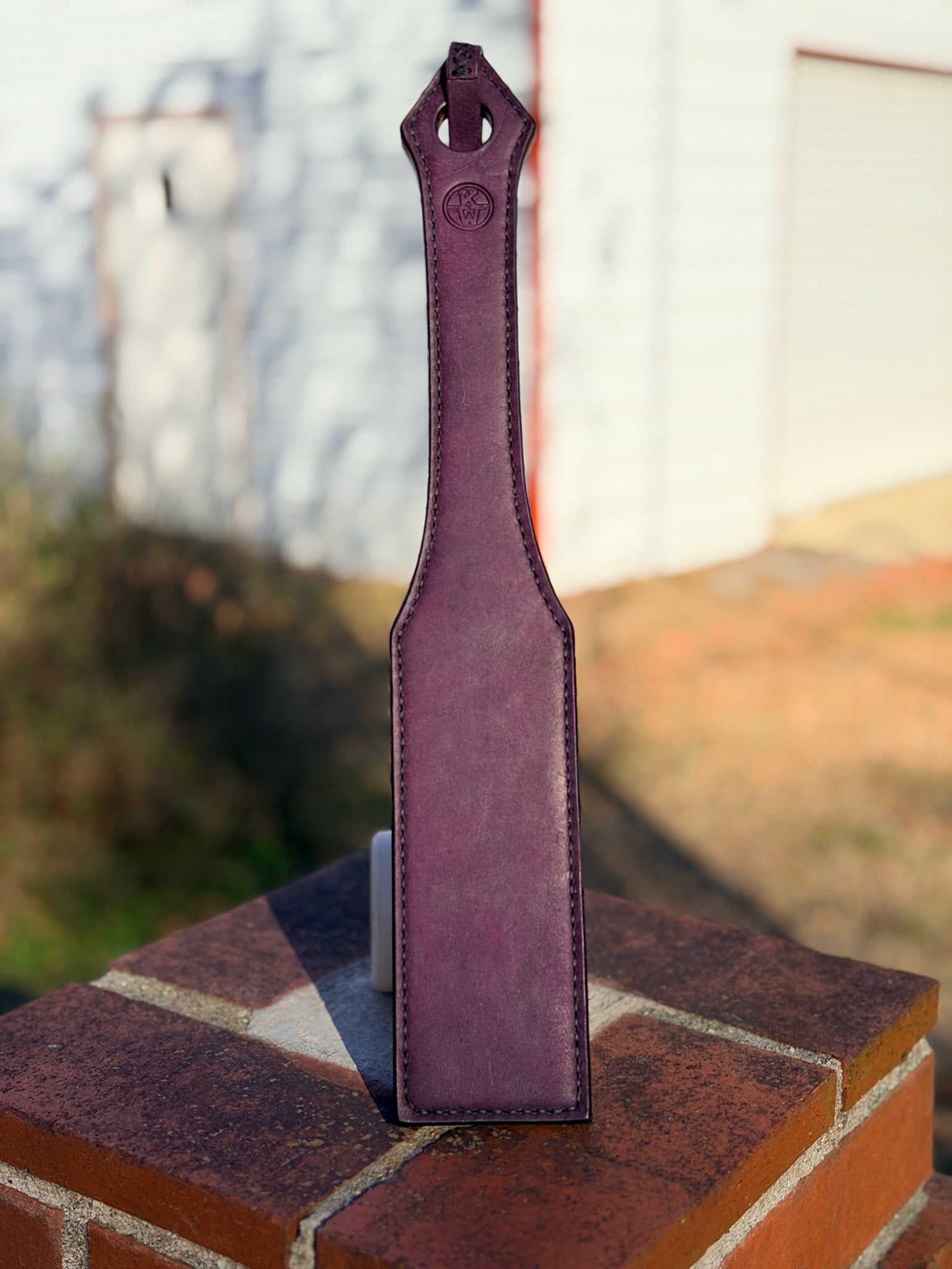Handmade Leather Paddle