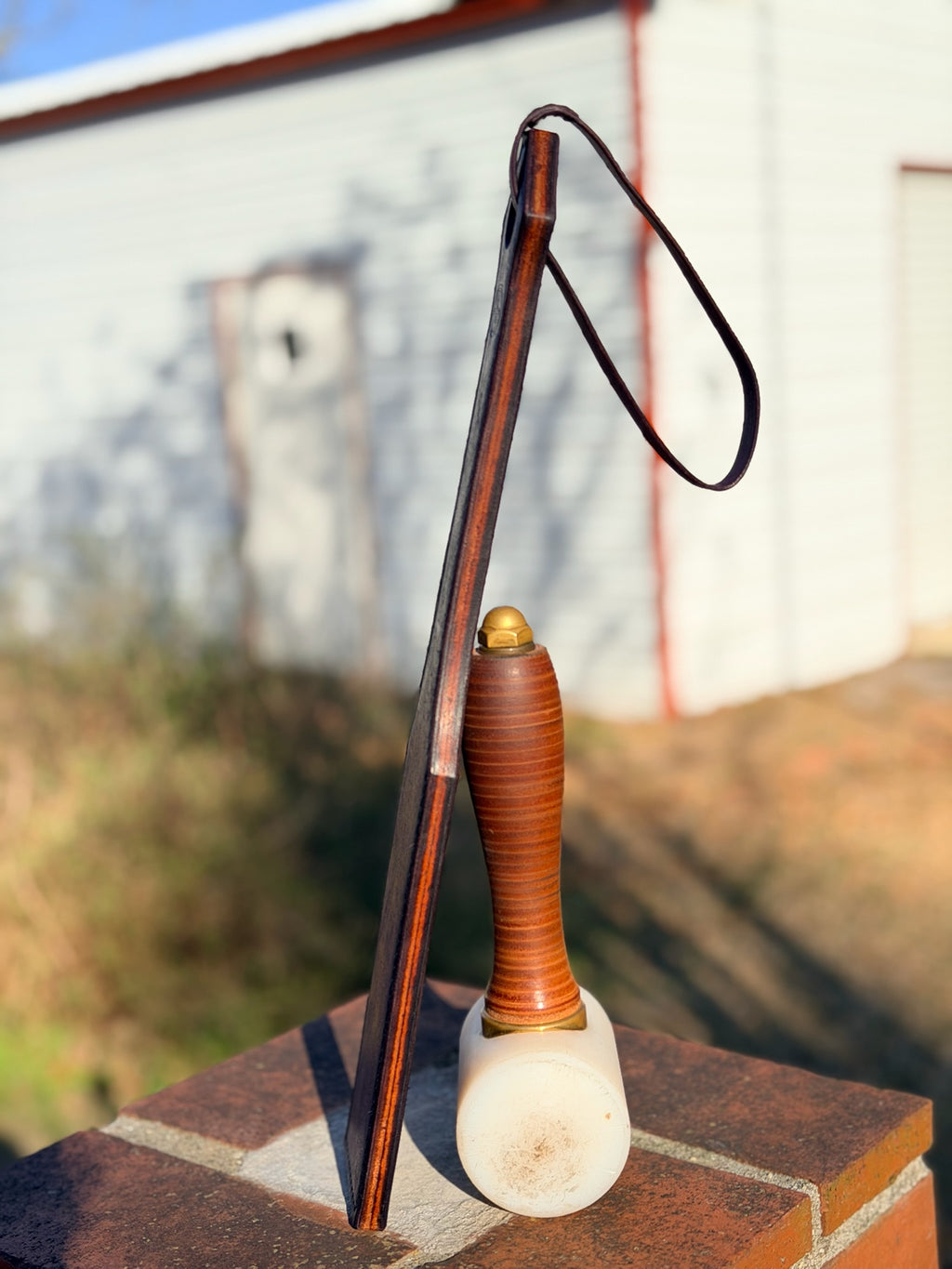 Handmade Leather Paddle