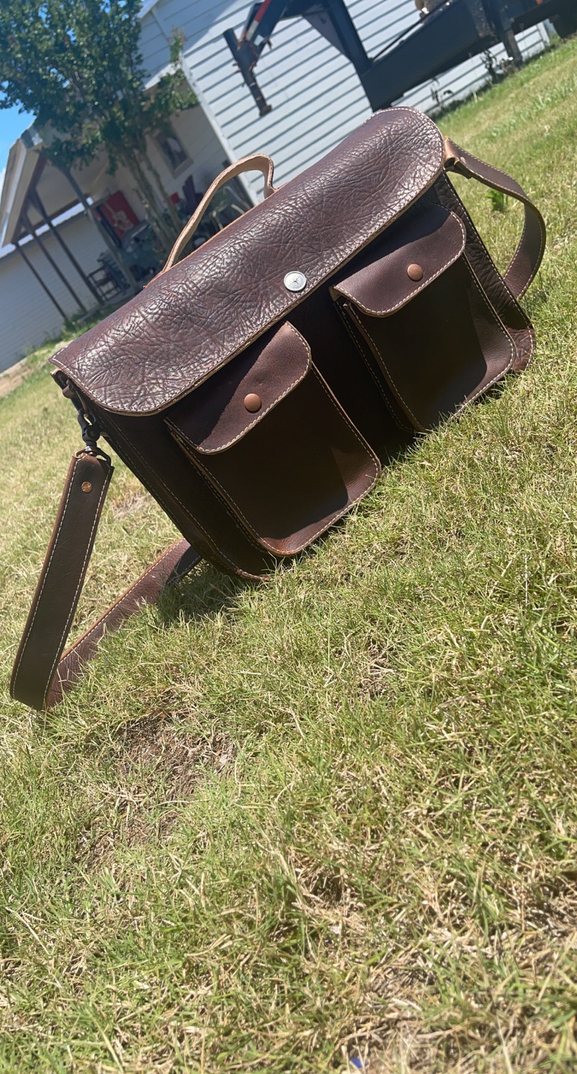 Leather Laptop Bag