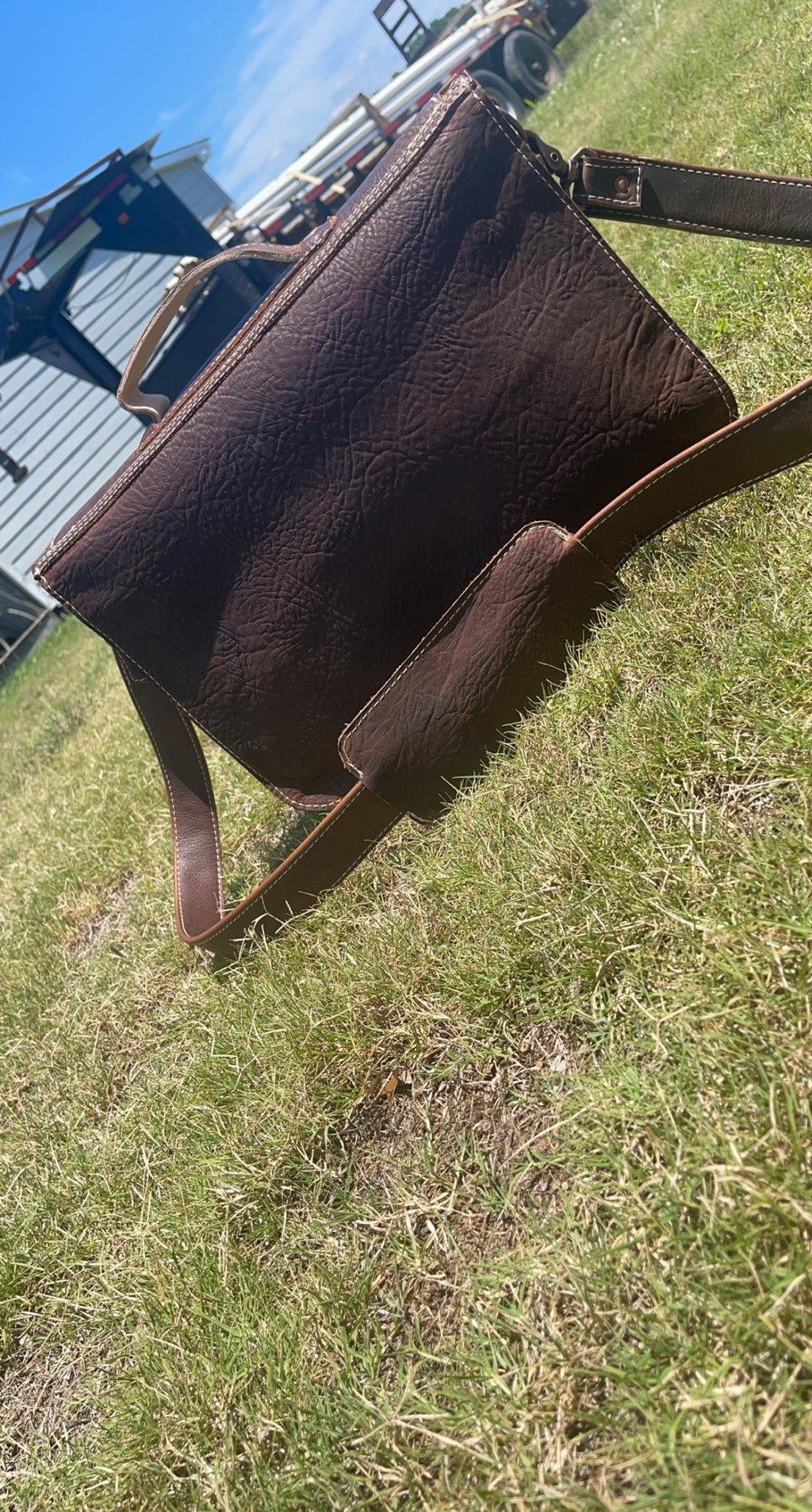 Leather Laptop Bag