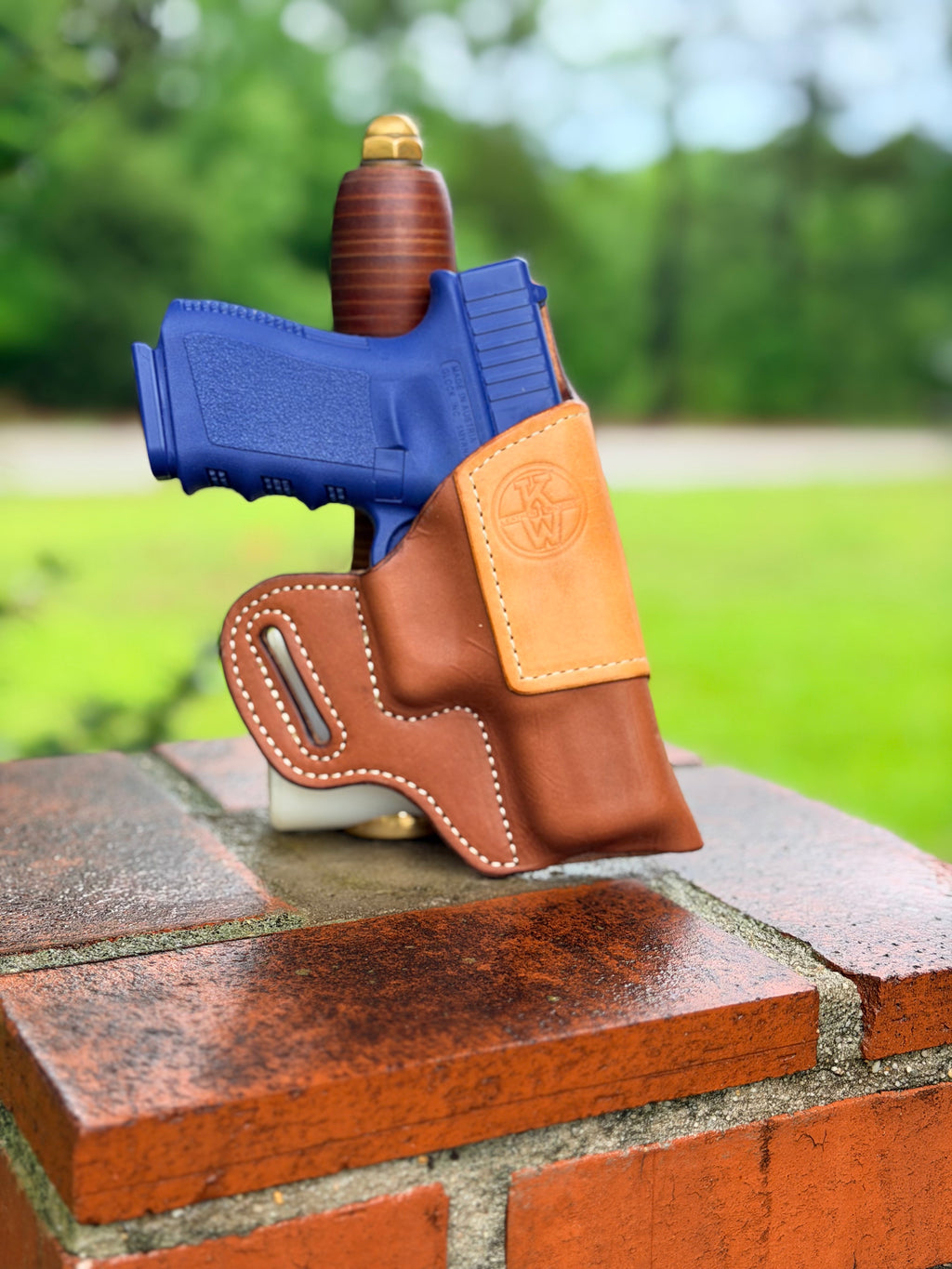Glock 19 Premium Leather Holster