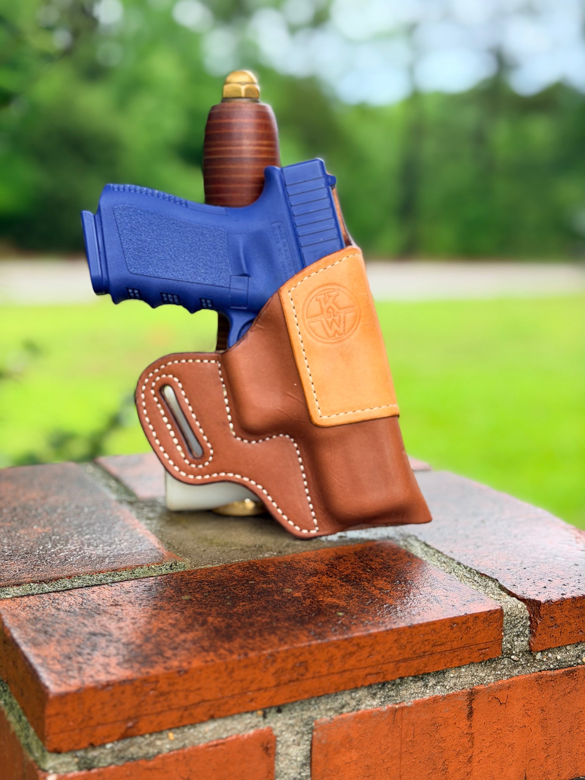 Glock 19 Premium Leather Holster