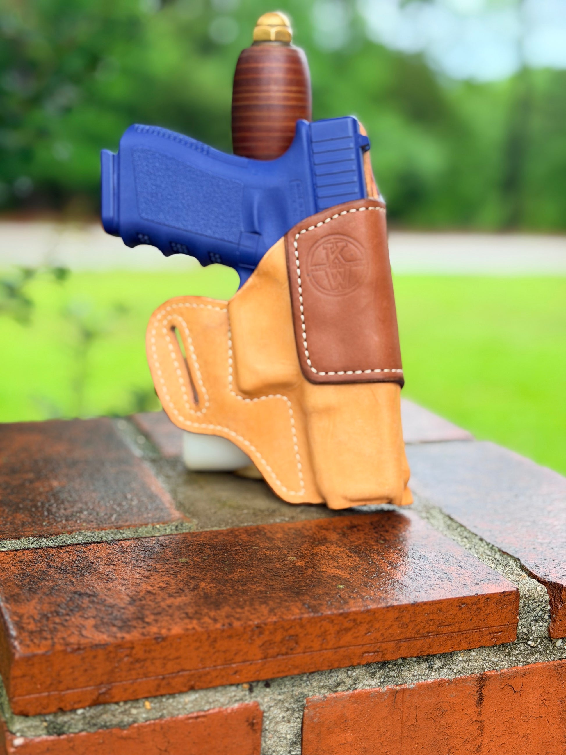 Glock 19 Premium Leather Holster